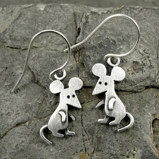 Vintage Mouse Earrings