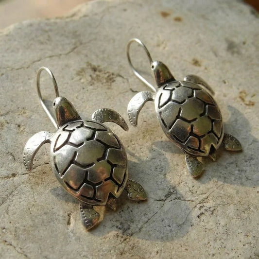 Vintage Turtle Earrings