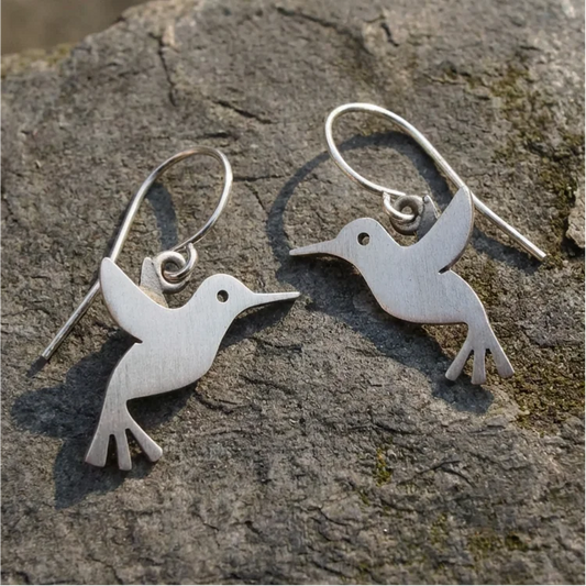 Vintage Hummingbird Earrings