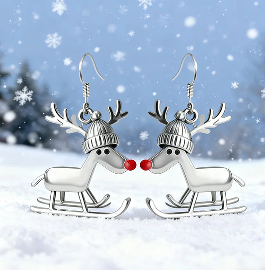 Christmas Sled Reindeer