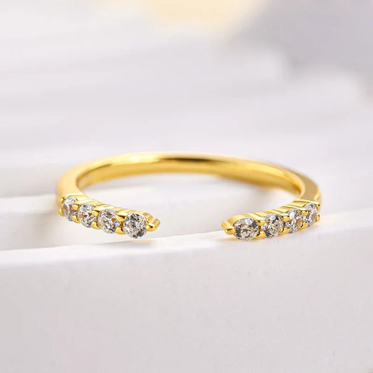 Dainty Open Wedding Ring