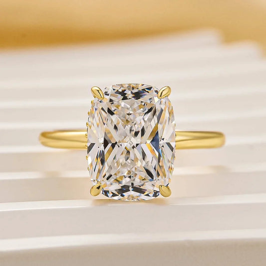 Cushion Cut Everyday Engagement Ring