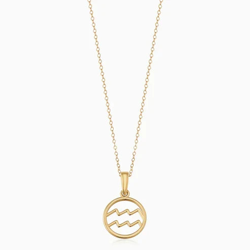 Zodiac sign necklace