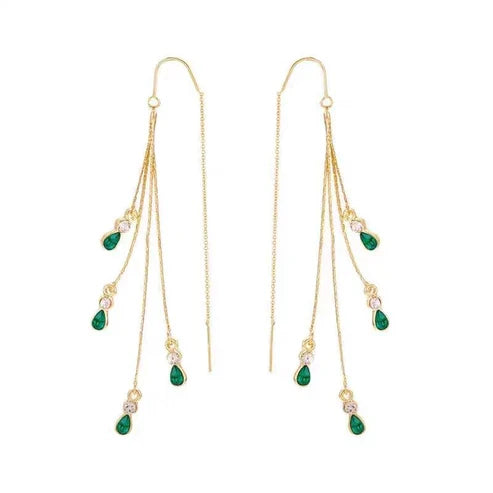 Calista Moreau Tassel Earrings