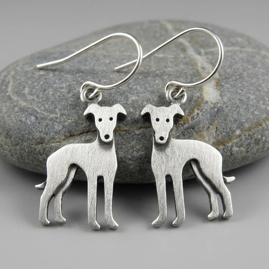 Vintage Greyhound Earrings