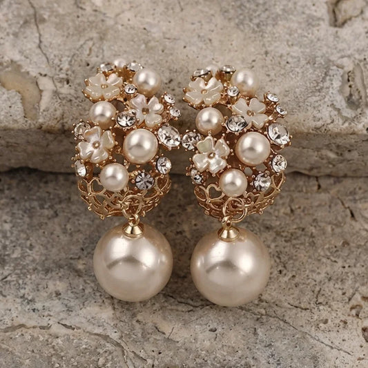 Elegant Beautiful Pearl Earrings