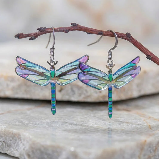 Unique Cute Dragonfly Fairy Earrings