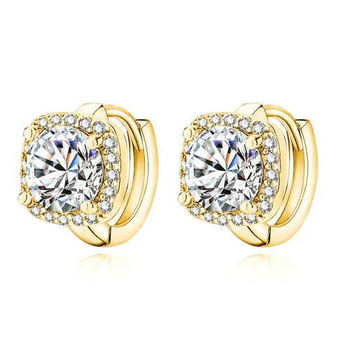 Nadine square earrings